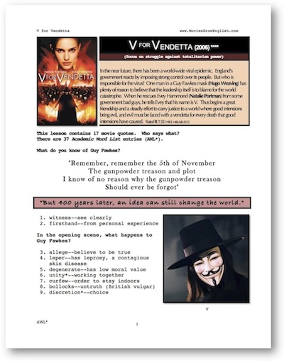 thumbnail, V for Vendetta